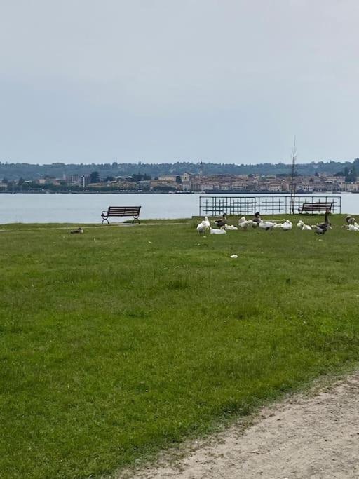 Apartamento La Casa Nel Borgo Angera Exterior foto